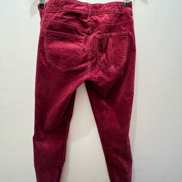 Old Navy Red Velvet Skinny Pant - Picture 8 of 9